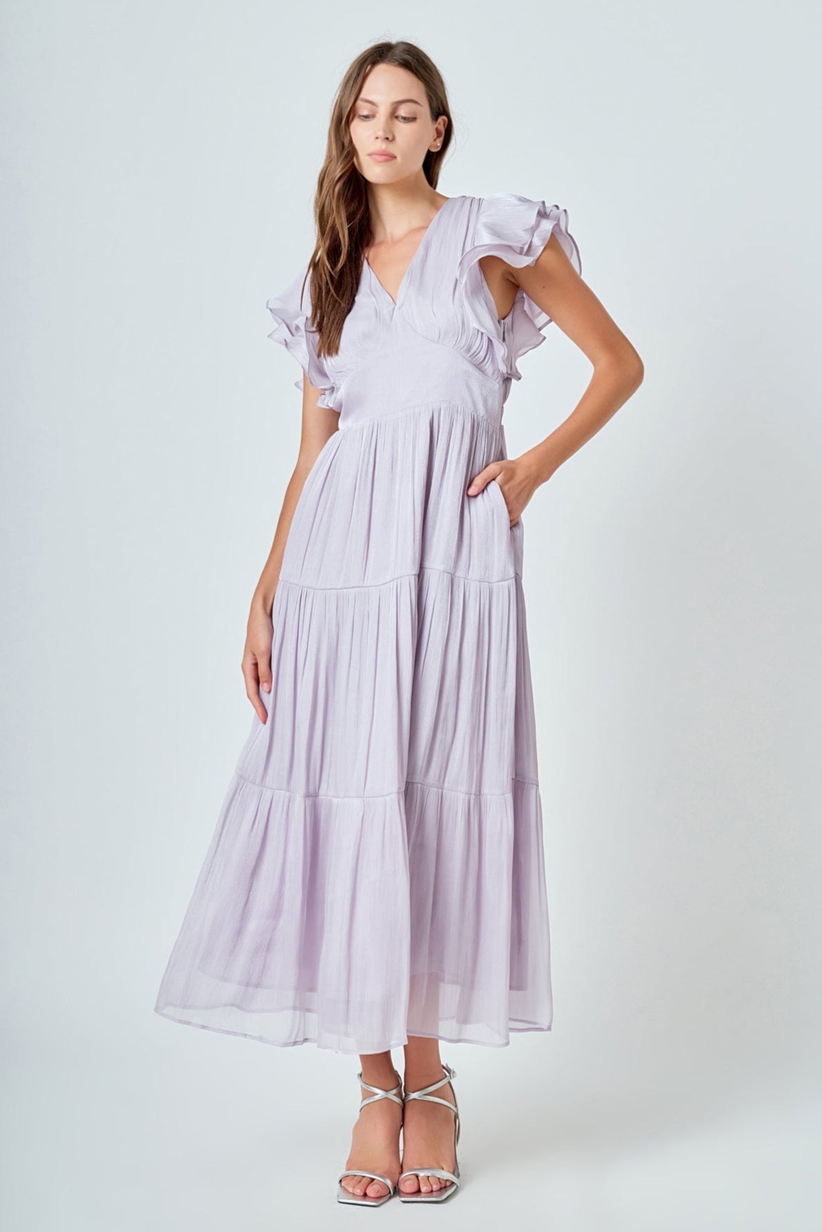 Aurora – Open-Back Maxi Dress