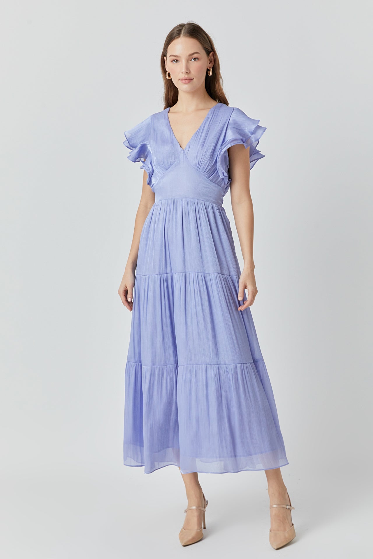 Aurora – Open-Back Maxi Dress
