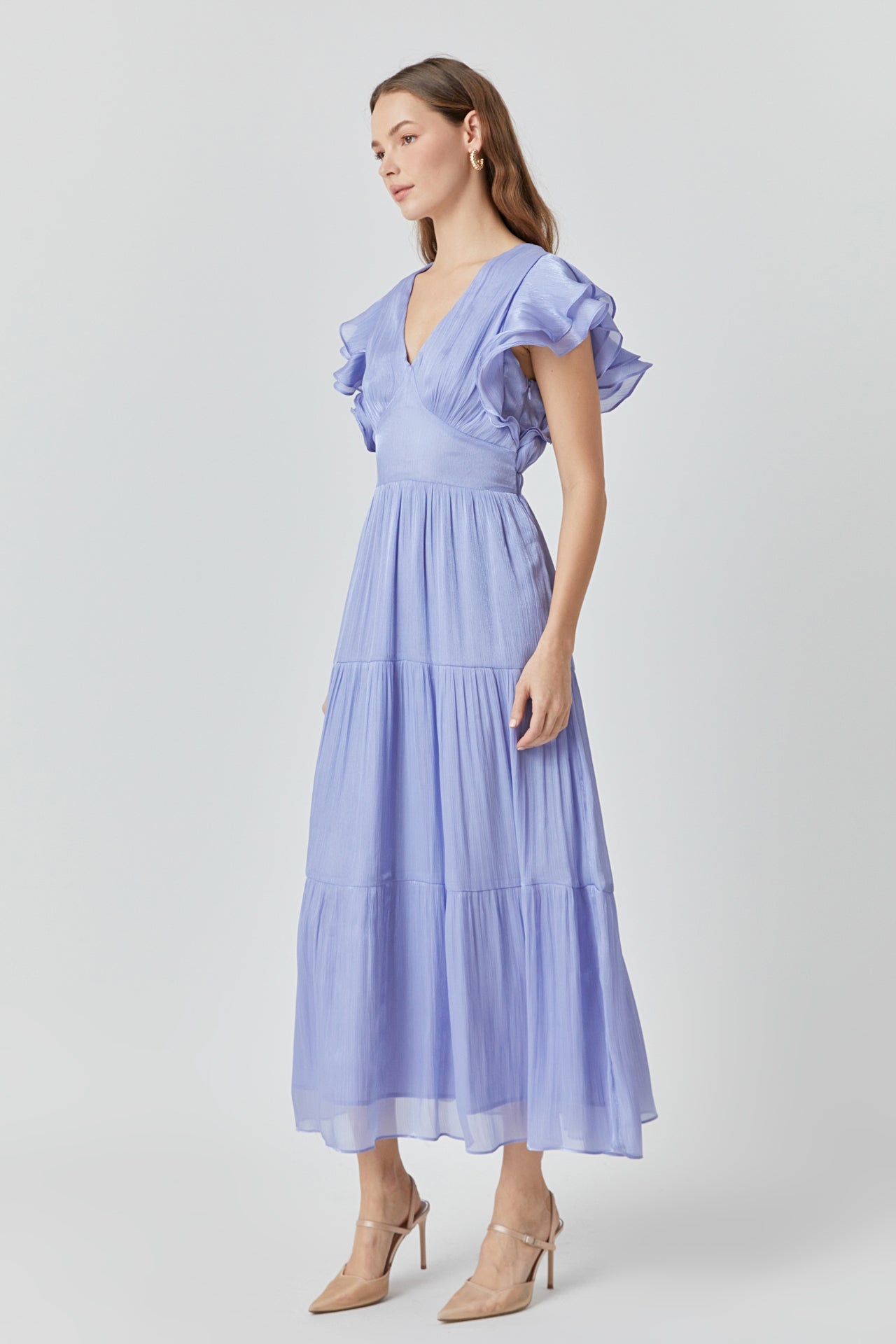 Aurora – Open-Back Maxi Dress