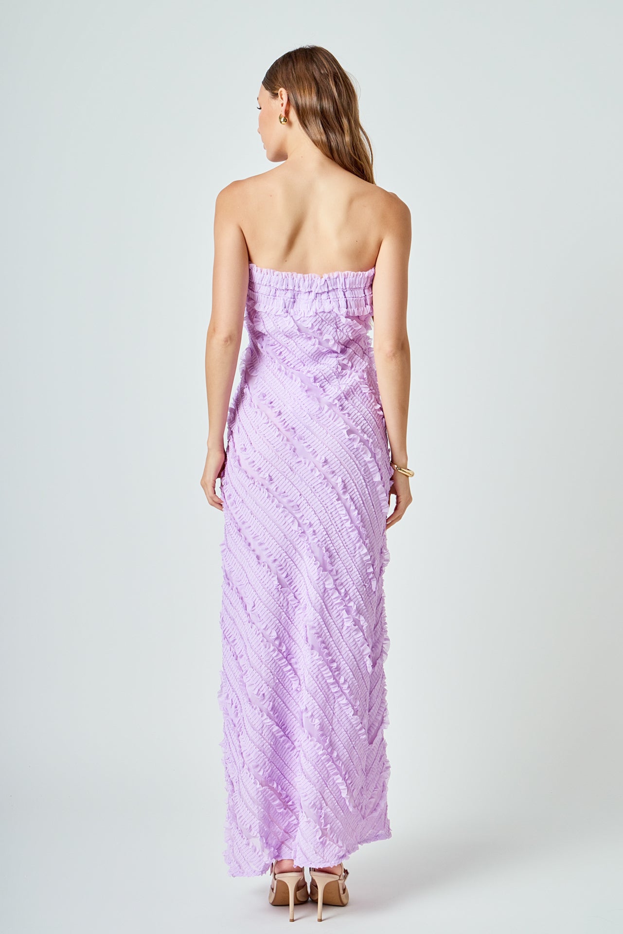 Elara – Ruffled Maxi Dress