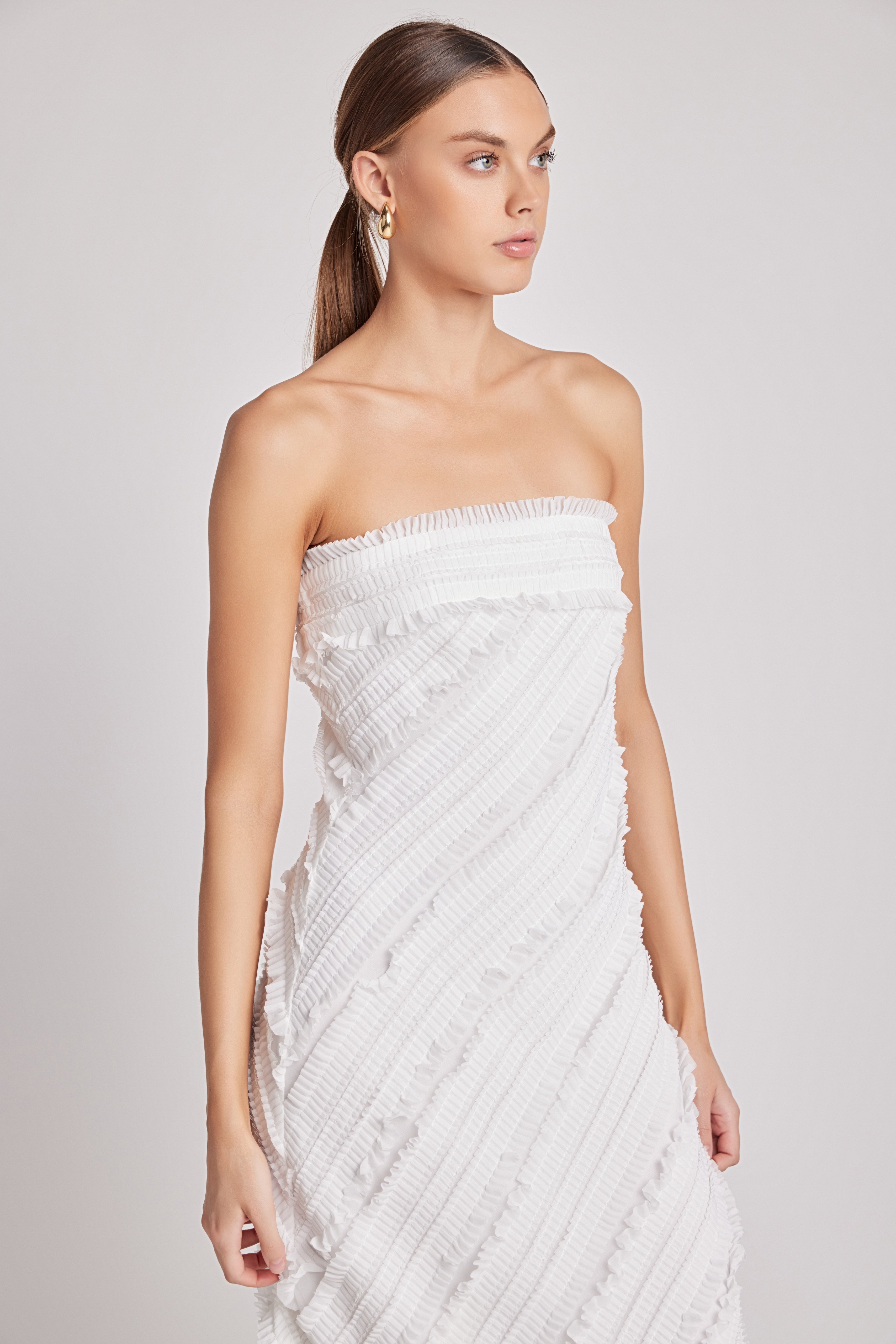 Elara – Ruffled Maxi Dress