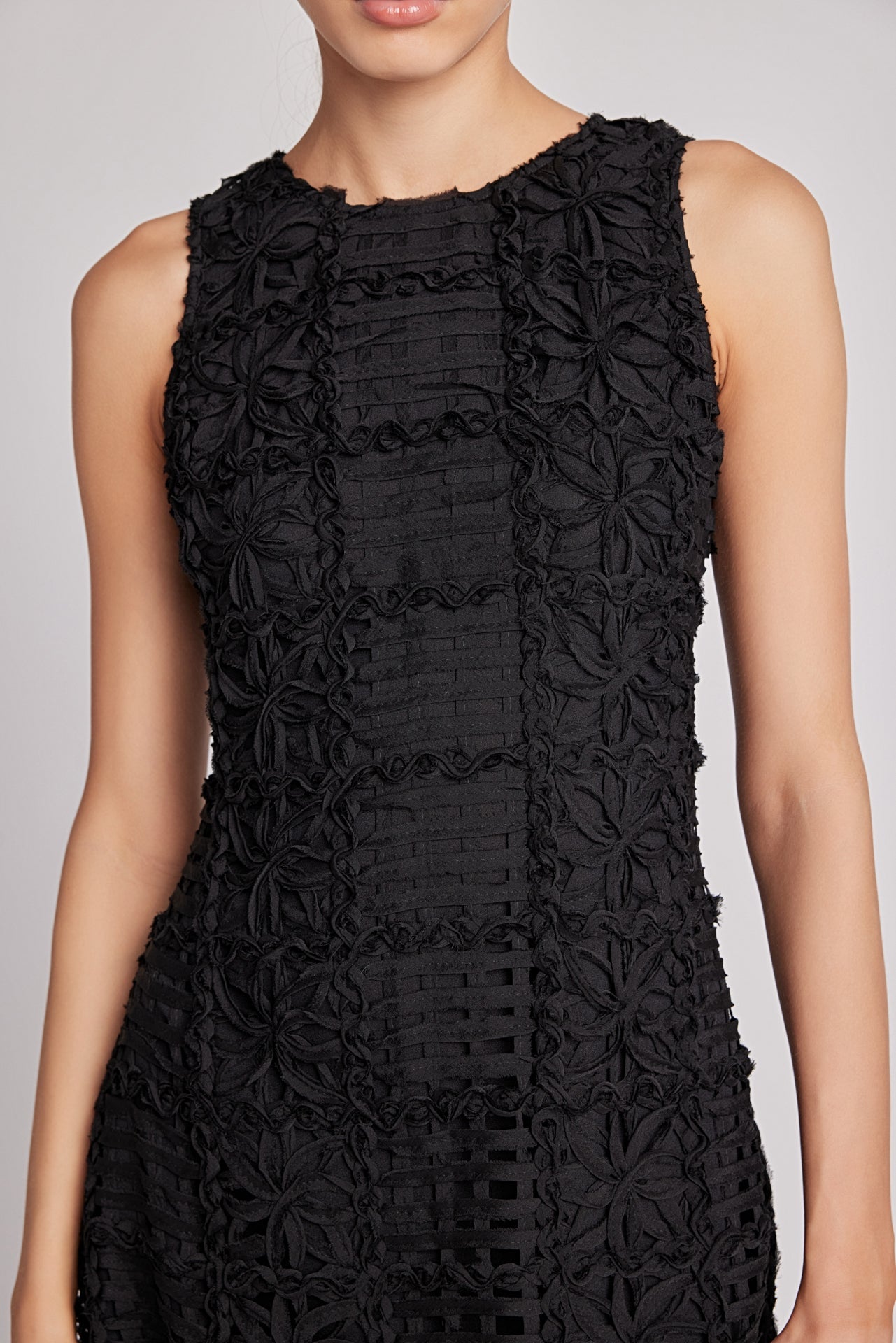Alessia – Textured Maxi Dress