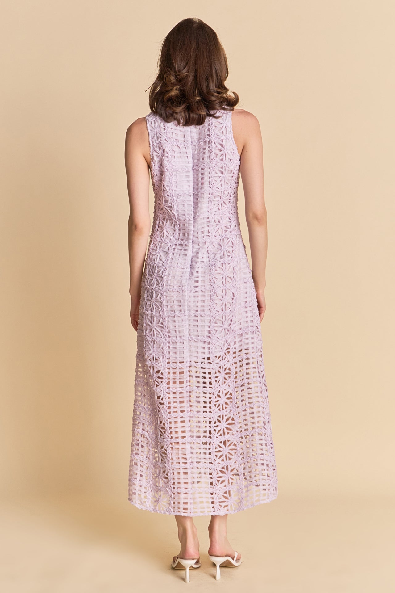 Alessia – Textured Maxi Dress