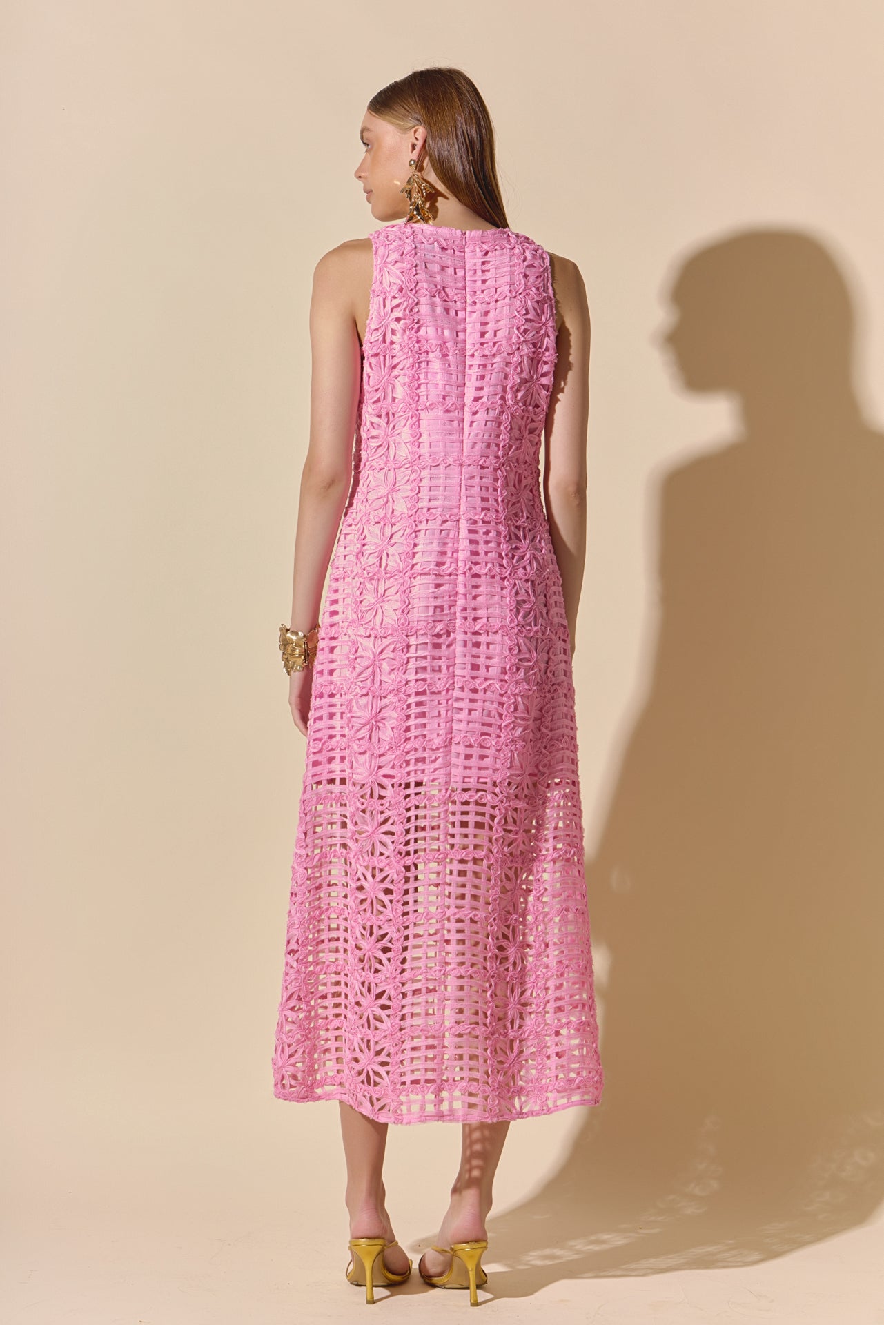 Alessia – Textured Maxi Dress
