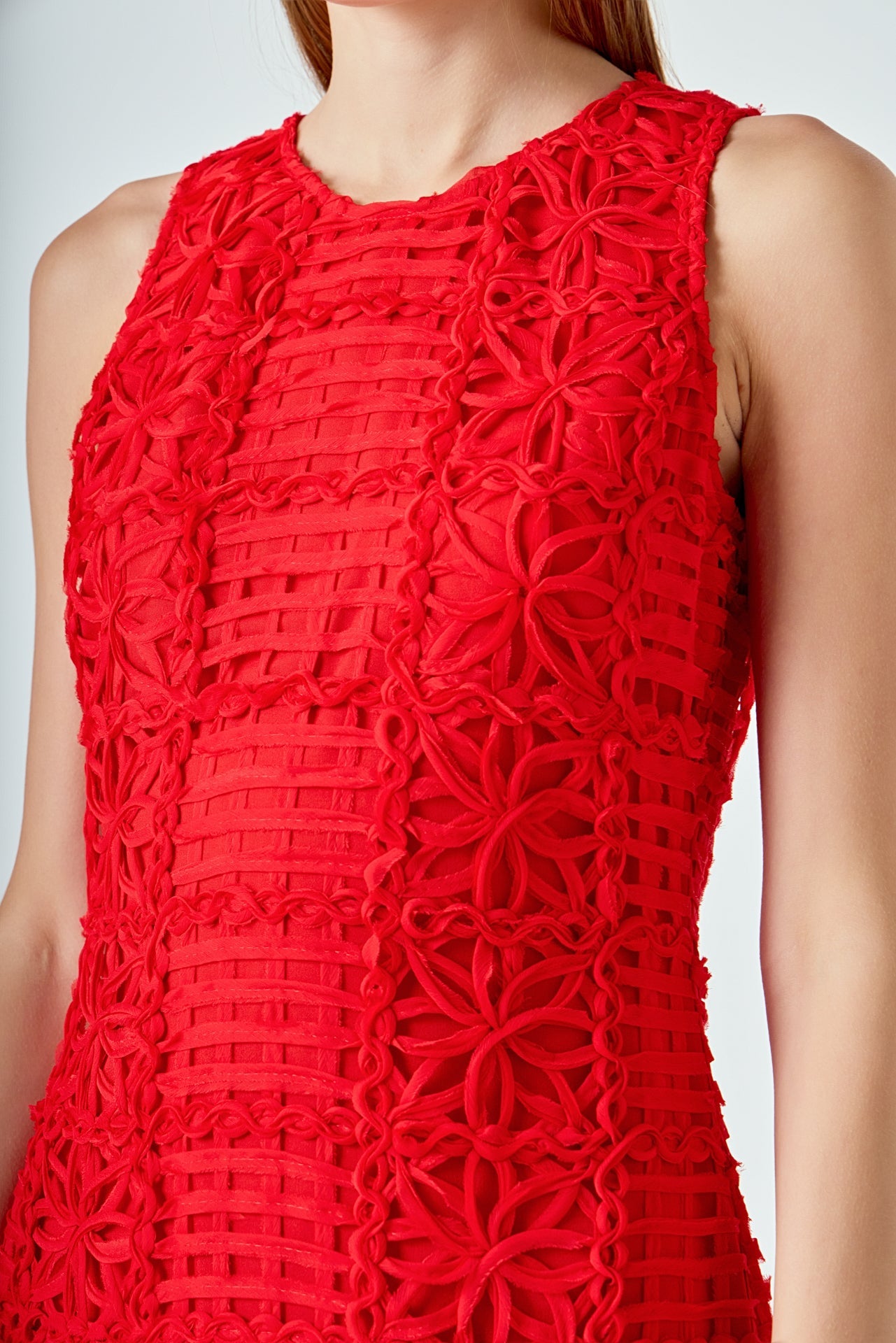 Alessia – Textured Maxi Dress