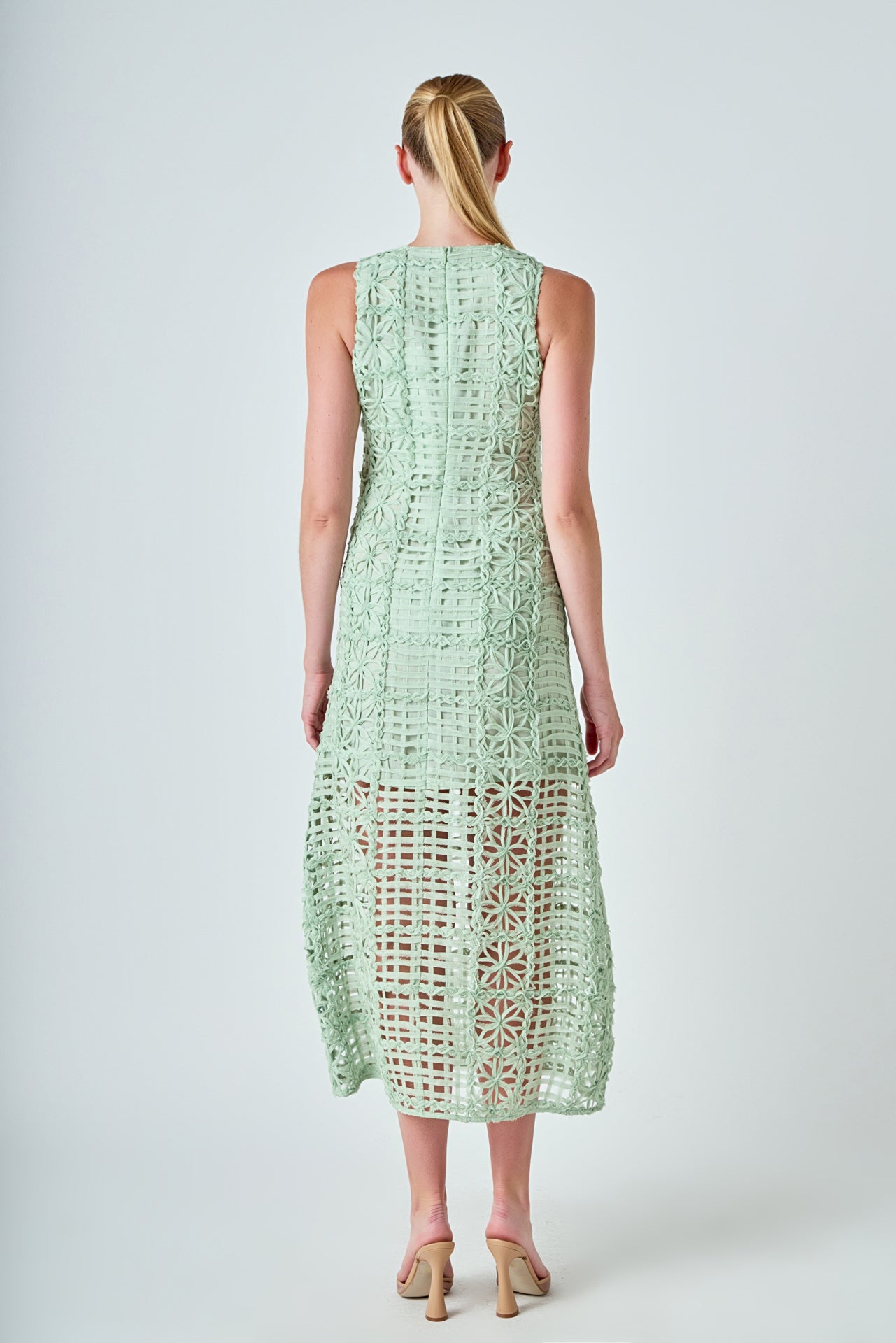 Alessia – Textured Maxi Dress