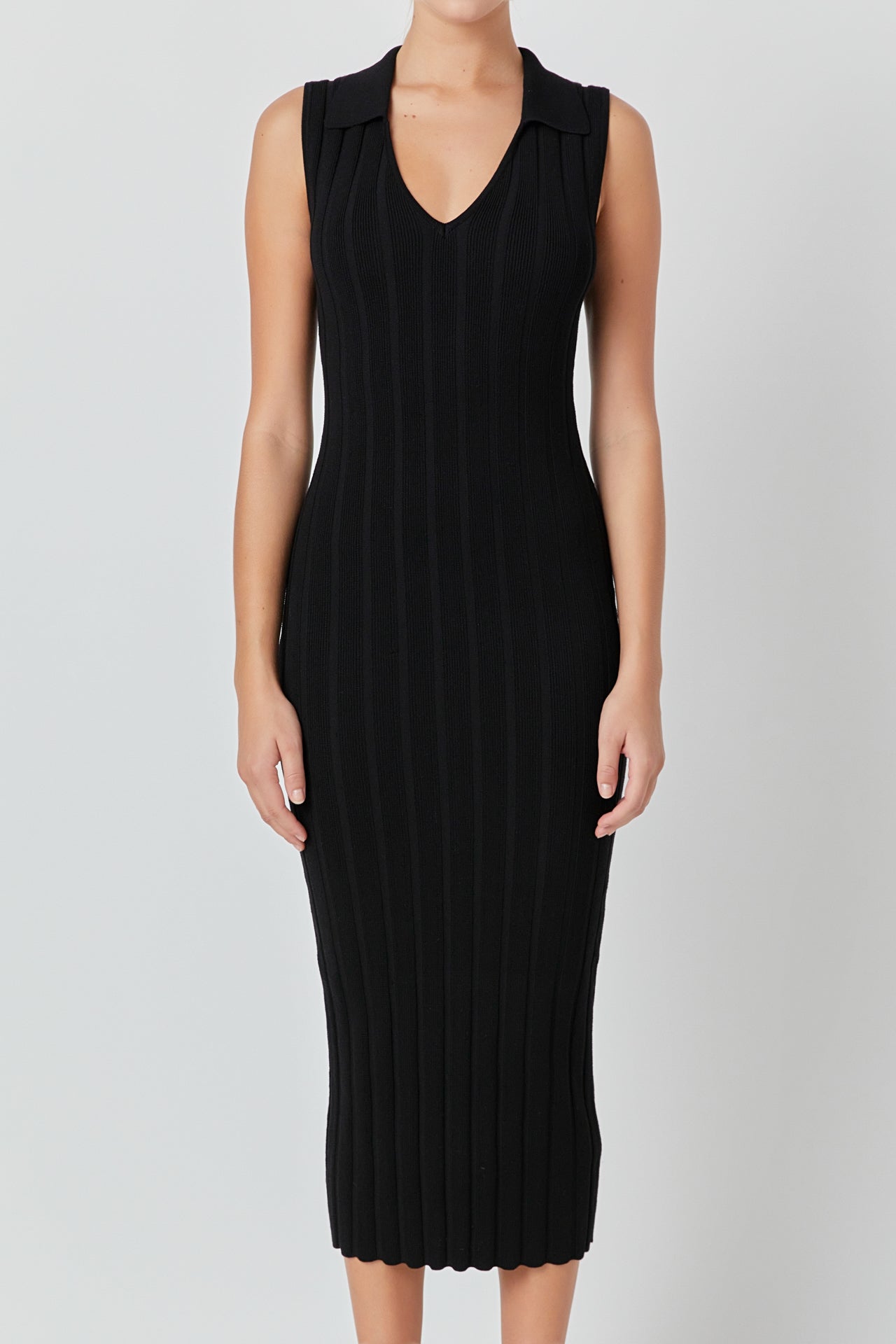 Liana – Rib Knit Maxi Dress