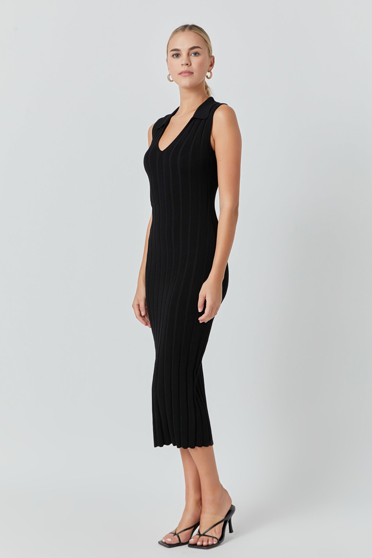 Liana – Rib Knit Maxi Dress