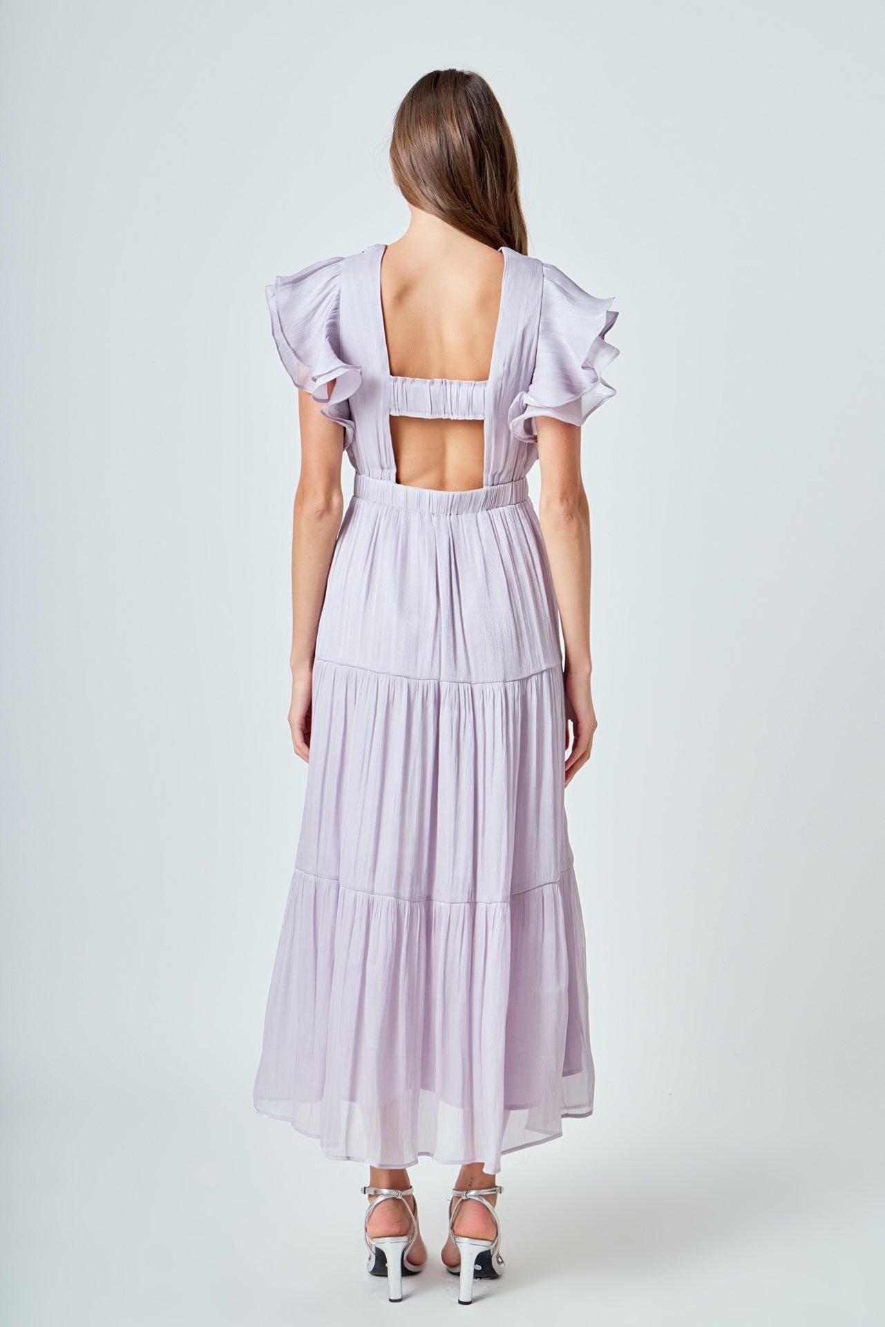 Aurora – Open-Back Maxi Dress