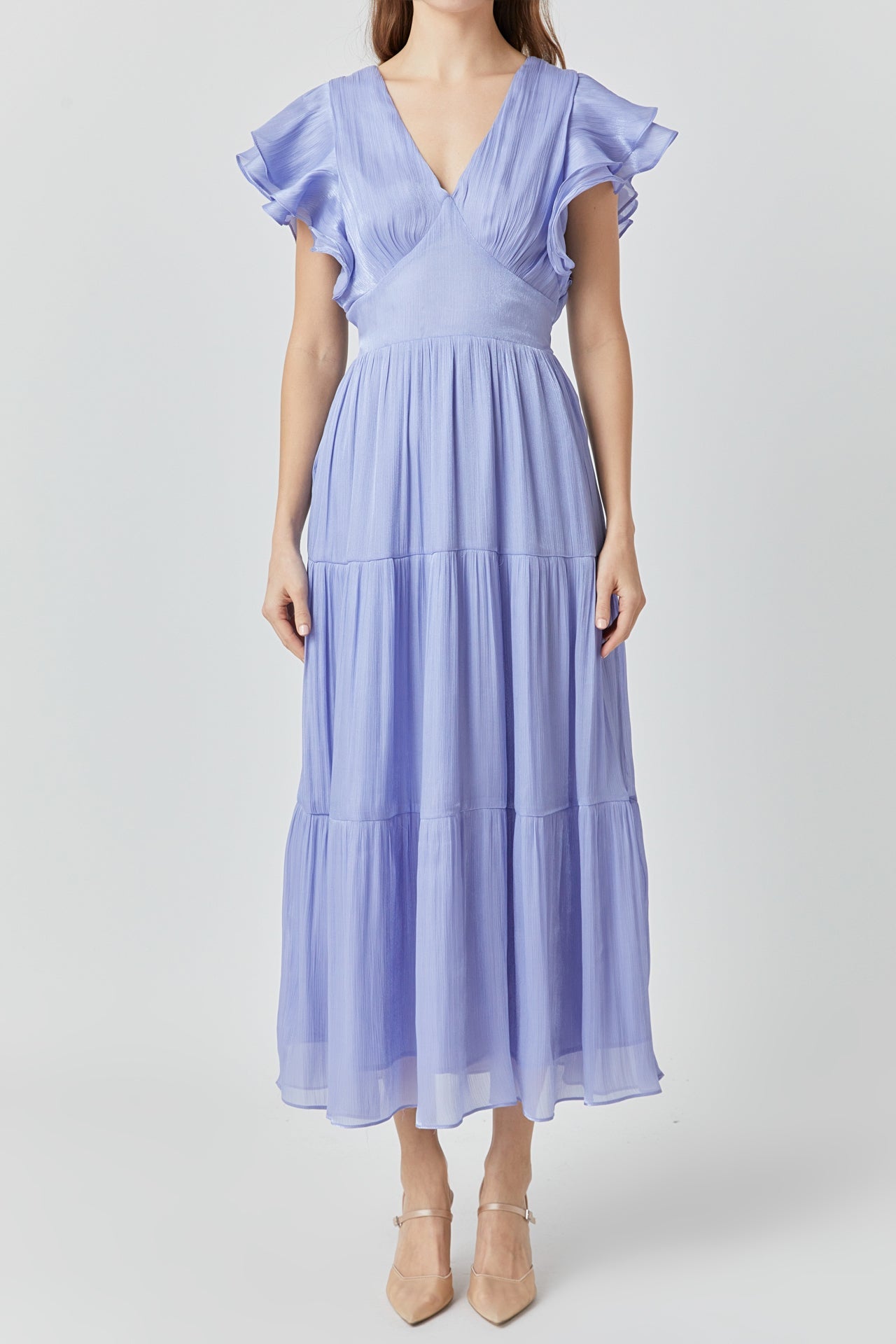 Aurora – Open-Back Maxi Dress