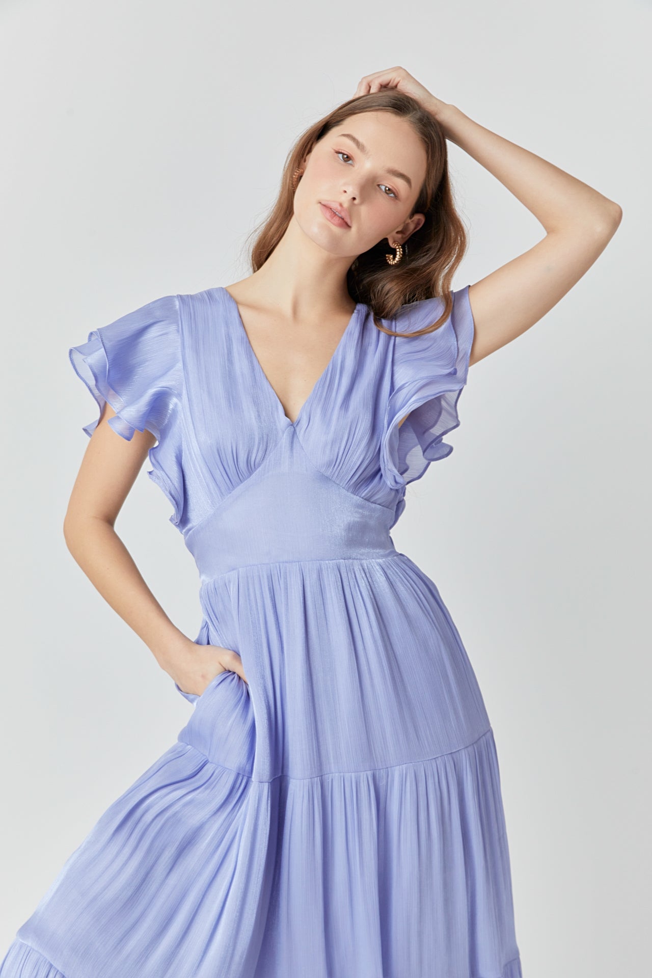 Aurora – Open-Back Maxi Dress