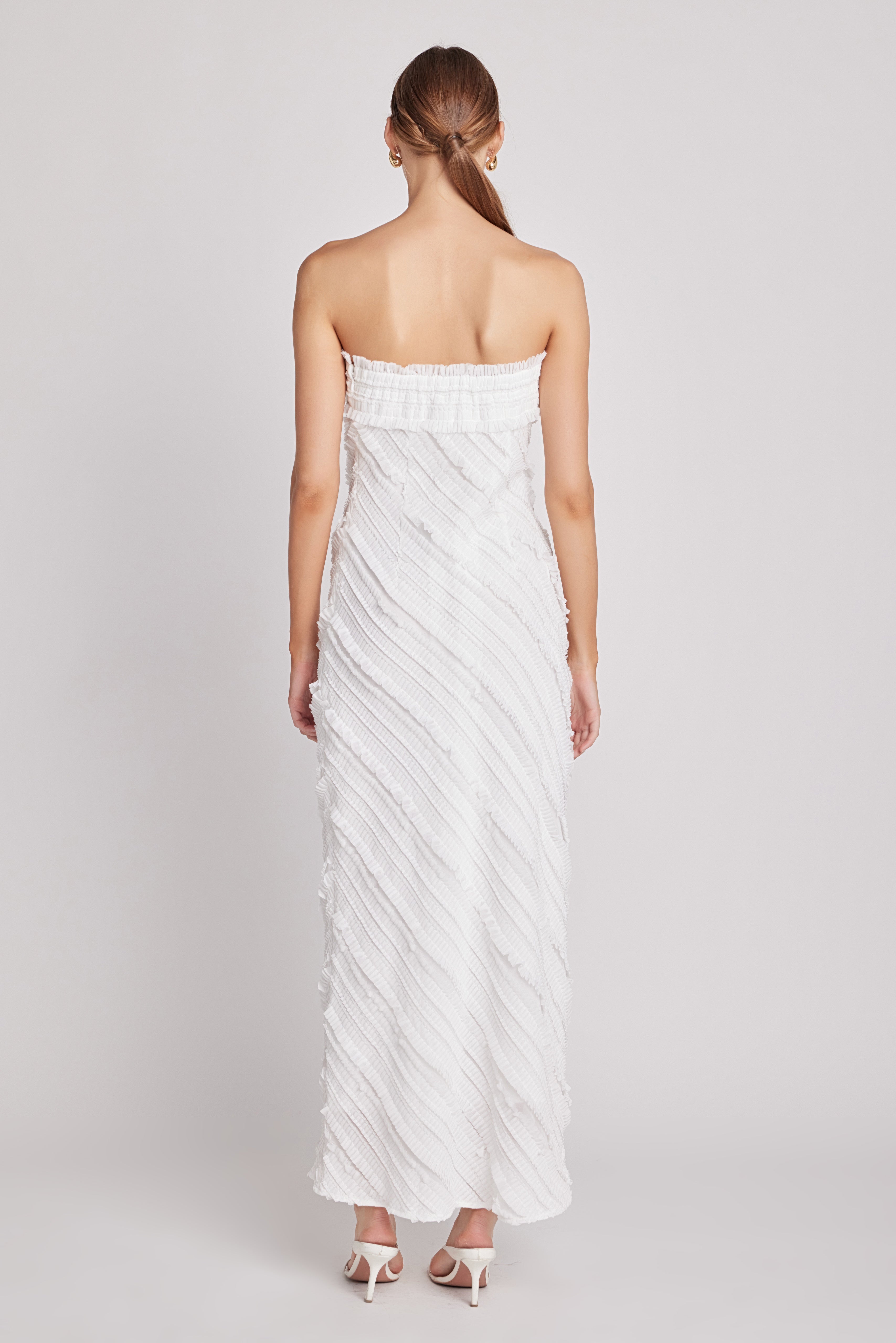 Elara – Ruffled Maxi Dress