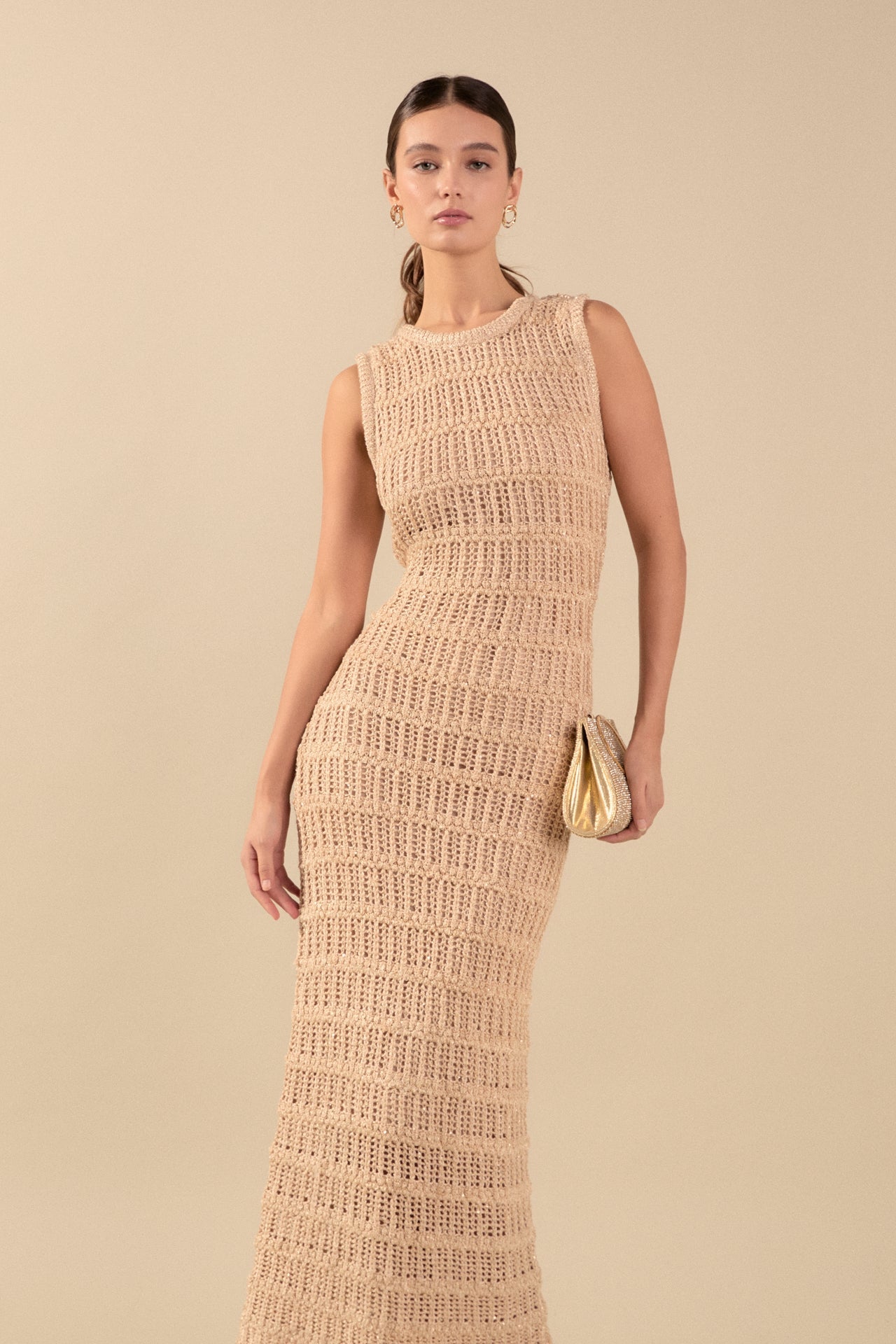 Gigi – Sequin Knit Maxi Dress