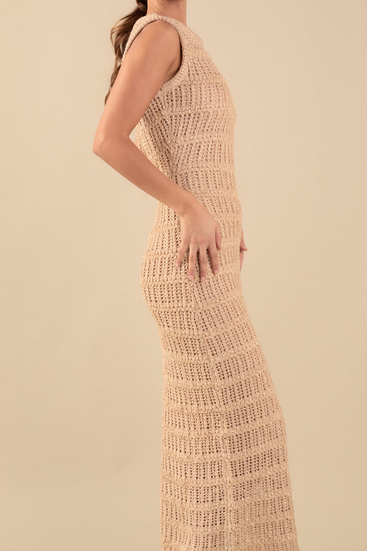 Gigi – Sequin Knit Maxi Dress