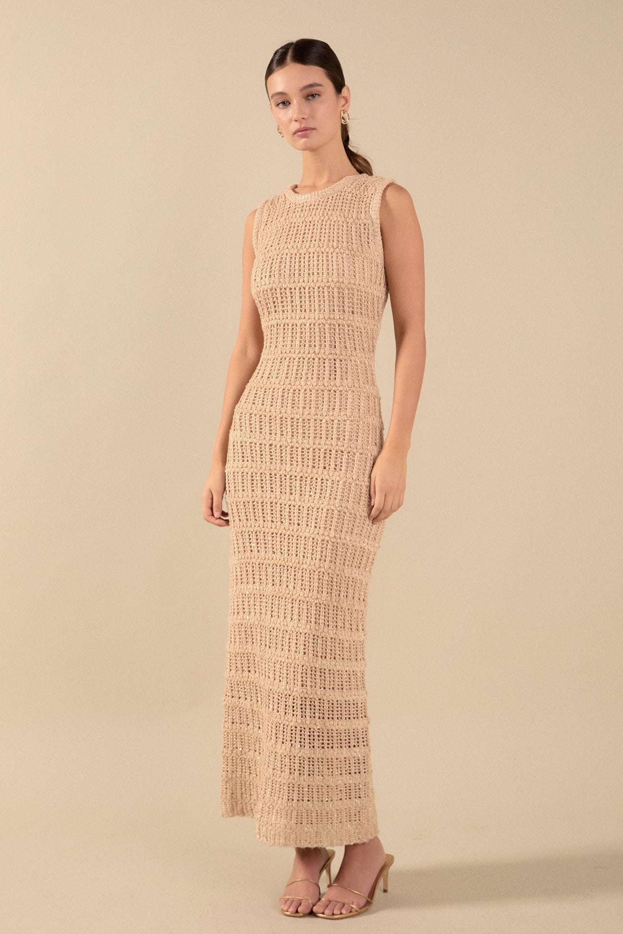 Gigi – Sequin Knit Maxi Dress
