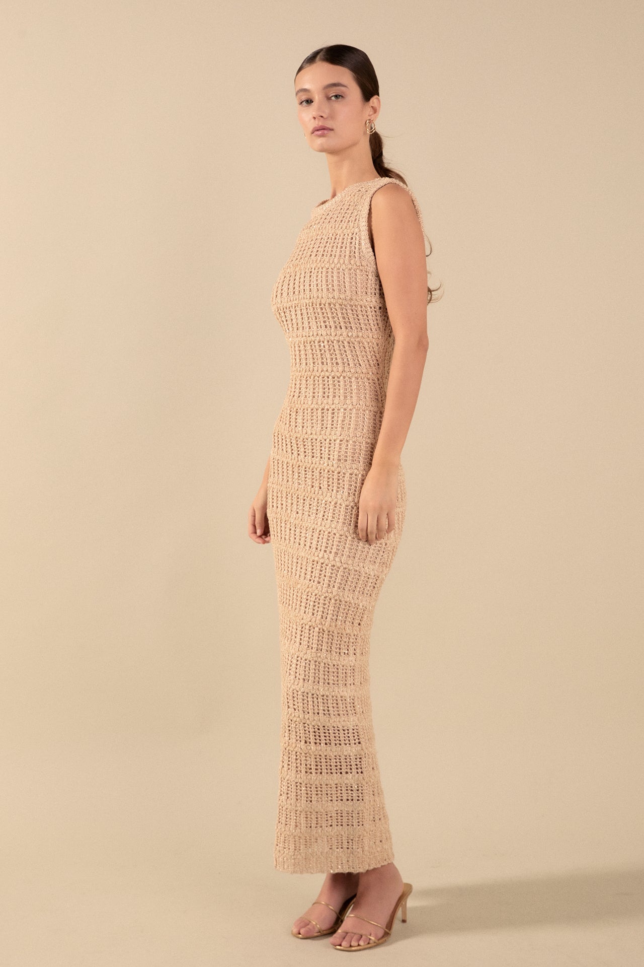 Gigi – Sequin Knit Maxi Dress